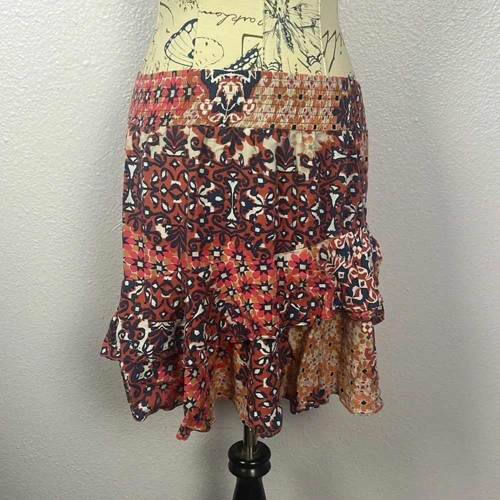 CAbi Printed Skirt